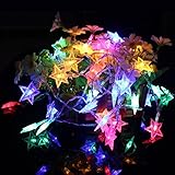 3M　ledバッテリーフェアリーストリングライト　イルミネーションライト led イルミネーション 電池式 クリスマス 飾りライト 　5つ星のスター　コンセント不要 　クリスマスパーティーウェディング