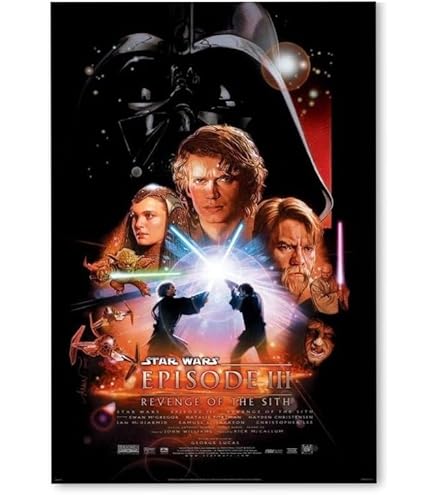 Amazon.co.jp: 映画ポスター スターウォーズ エピソード1 ファントム