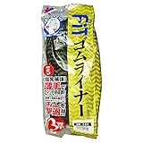 カチボシ 滑り止め手袋 FITゴムライナー #080 ブラック S 3双組