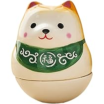【KV009】9cm級 おきあがりこぼし カバノヴァ　　猫の親子 KV009】9cm級 おきあがりこぼし カバノヴァ 猫の親子