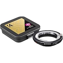 新品 M-R マウントアダプター Leica Mマウント→Canon EOS R Amazon | K&F Concept マウントアダプター EOS-L/M レンズ変換