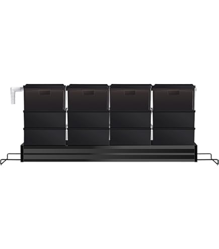 おが様　90cm水槽用 ウールボックスロングタイプ　　上部フィルター　4面黒 120cm ウールボックス付きアクリル水槽用 上部フィルター 水中