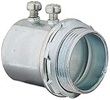 Hubbell-Raco 2005-3 Connector Set-Screw 1-1/4-Inch Trade Size EMT Steel Uninsulated [並行輸入品]