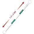 ウイングエース コーンバー 伸縮タイプ 1.2m～2m (緑白)