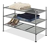 Mesh Shelves 3Tier Gunmetal