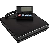 Yalufa デジタル台はかり 電子秤 隔測式 2g単位で 最大50kgまで計量可能 スケール ワイヤレス 風袋機能搭載 オートオフ機能 携帯便利 防水 精密 郵便