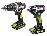 Rockwell RK1807K2 20V Brushless Drill/Impact Driver Combo Kit, 2-Piece by Positec USA [並行輸入品]