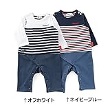 Bobson (ボブソン ) カバーオール (70～80cm) キムラタンの子供服 (77023-181a) オフホワイト 80