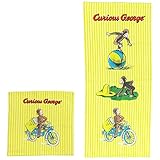 おさるのジョージ キュリアスジョージ タオルセット フェイスタオル ウォッシュタオル pz-george2p