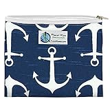 Planet Wiseジッパースナックバッグ Sandwich ブルー 849932011599