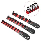 三点　ソケットホルダー　クリップ数 合計23個　差込角 6.35m/9.5mm/12.7mm　ZQT-099