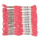 DMC 25番糸 刺繍糸 12束入 #3705 ピンク系 DMC25B