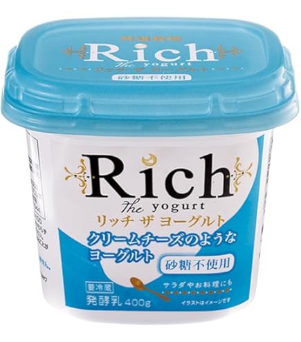 Amazon | 【1ケース4個】Rich the yogurt（リッチザヨーグルト）砂糖不