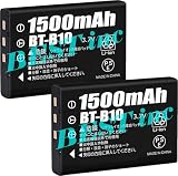 お得な２個セット・大容量1500mAh ［ 国内在庫 ］ KEYENCE BT-1000シリーズ BT-600シリーズ 互換電池パック BT-B10 BT-B10B BT-LIBS BT-B12 BT-B12B BT-50L BT-B60 電圧制限:3.7V 適合互換バッテリー