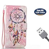 Aireratze Huawei P9 Lite ケース 手帳型 最高級PU Huawei P9 Lite [キラキラダイヤモンド] ケース レザー 肌のような手触り 耐汚れ 耐衝撃 スマホケース カ