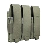 タスマニアンタイガー 3シングル マグポーチ MP7 VL 生産完了モデル (オリーブ 7271.331) Tasmanian Tiger 3 SGL Mag Pouch MP7 VL