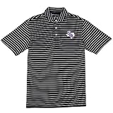NCAA Stephen F。Austin LumberjacksメンズTurnerクラシックストライプポロ、ブラック、大