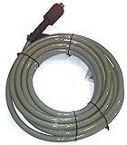 Stens 758-729 Polyester/Polyurethane Pressure Washer Hose, 3100 psi, 1/4" Inlet, Lightweight Polyest