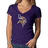 NFL Women 's ' 47スクラムVネックTee M パープル