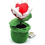 Amazon マリオ グッズ スーパーマリオ パックンフラワー 巨大パペット 指人形 クッション ぬいぐるみ テレビゲーム ぬいぐるみ おもちゃ