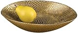 Badash Crystal D65226 SNAKESKIN OVAL BOWL L12.25 in. x W9 in.