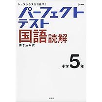 小学5年生 最高レベル国語のテスト一式 パーフェクトテスト国語読解 小学5年 (小学パーフェクト) | 文英堂編集