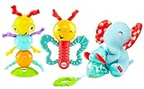 【Amazon.co.jp限定】 フィッシャープライス ニューボーン アニマル ラトル ギフトセット DMB35