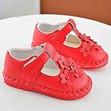 Lutents ベビーシューズ　赤ちゃん靴　滑め防ぐ靴 室内履き　歩行靴　フォーマルシューズ ガールズシューズ　滑り止め トレーニング　 ルームシューズ 　出産お祝いプレゼント (21cm（0-7月）