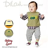 (ダンプドム) dumpdomカバーオール/秋 80 アイボリー