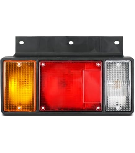 Amazon | トラックテールライトアセンブリ、ペアリアランプ12V