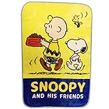 スヌーピー[ジュニア毛布]ハーフブランケット/Dチャーリーブラウン ピーナッツ