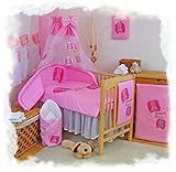 BlueberryShop 2 pcs BABY COT BED BUNDLE BEDDING SET DUVET+PILLOW COVERS matching cot bed 120 x 150 c