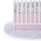 Swizzle Pink 2 Piece Baby Crib Bedding Starter Set by Sweet Potato by Sweet Potatoes [並行輸入品]