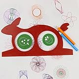 1セット最新Spirograph Magic Turtle Rabbit Sketchpad子供ギフト教育図面定規ツール