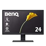BenQ モニター ディスプレイ GL2480 24インチ/フルHD/TN/非光沢/1ms/75Hz/輝度自動調整/ブルーライト軽減/フリッカーフリー/HDMI/D-sub/DVI