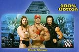WWEフード付きバスタオルラップ