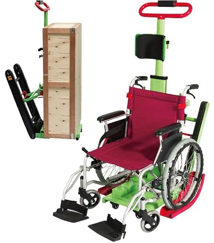 Amazon.co.jp: 車椅子緊急階段避難椅子 - ポータブル折りたたみ式階段