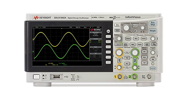 Keysight キーサイト Infiniivision 1000x オシロスコープ 50mhz 2ch 1gs S Edux1002a 一般校正付 オシロスコープ 産業 研究開発用品 通販 Amazon