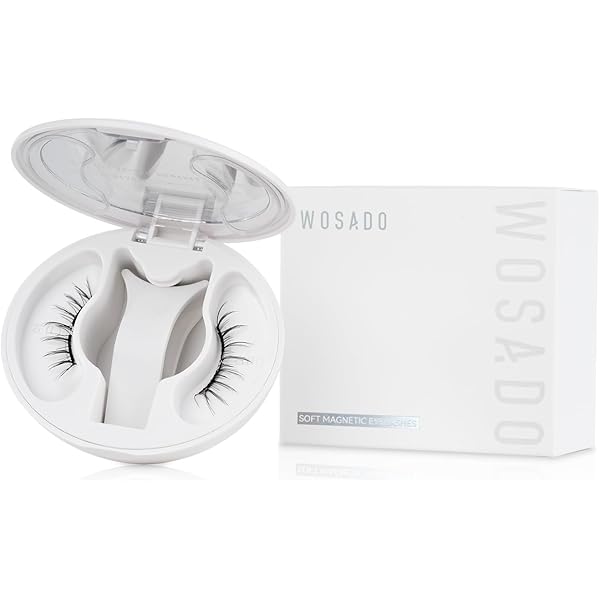 Amazon.co.jp: WOSADO Magnetic False Eyelashes, No.1 Natural
