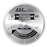 A.G.E. Series by Amana Tool MD12-105 Non-Ferrous Thin Walled 12-Inch Diameter by 100-Teeth by 1-Inch