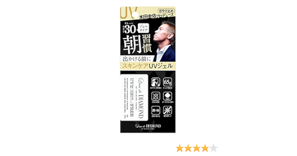Amazon Co Jp ロードダイアモンド バイ ケイスケホンダフレグランスuvカットジェル To Be Fresh 65g ドラッグストア