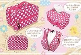 ひとつあればOK!!便利な機能がいっぱい!! マチ付き　おむつケース　ドット柄