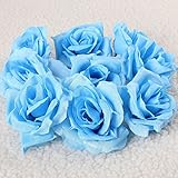 Generic 20 Heads Artificial Rose Silk Flower Home Wedding Bride Bouquet Party Decor