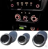 フィット用2003 2004 2005 2006-2013 vwポロスイッチノブノブヒーター気候制御ボタンダイヤルフレームリングa/c空気詐欺カバー