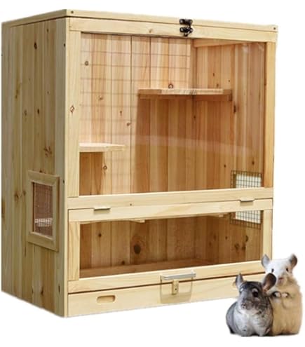 Amazon | 「組立完成品発送」チンチラゲージセット 小動物飼育ケージ