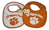 NCAA Clemson Tigers幼児よだれかけとおしゃぶりセット
