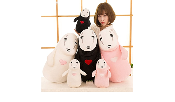 Amazon 千と千尋の神隠しぬいぐるみ カオナシぬいぐるみ No Face Plush Toy 三つ色 サイズ揃え 黒色 ピンク色 白色 サイズ 30cm 50cm 60cm ぬいぐるみ おもちゃ