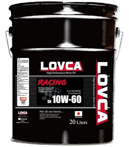 LOVCA RACING 10W-50 残10L エンジンオイル バイク用MA2 Amazon | LOVCA RACING 10W-50 20L SN/MA2□2輪湿式クラッチ対応