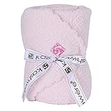 Kashwere カシウェア ベビーブランケット&キャップ（帽子） BB-63c-07-30 ピンク カシミアのようなソフトな肌触り抜群 ピンク [並行輸入品]