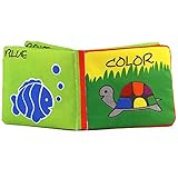 赤ちゃん 幼児 子供 動物 数字 色 形 役 食べ物 玩具 英語 布の絵本 布絵本 さわって発見 あそび 知育玩具